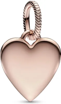 Produktbild von Pandora Anhänger Heart Tag 388914C00 14 Karat rosé vergoldet plattiert