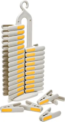 Image de Joseph Joseph - Coffret de 30 pinces à linge avec organisateur PegStore
