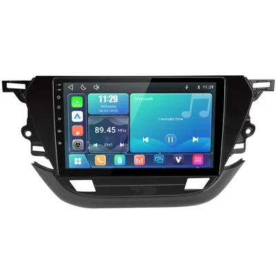 Produktbild von 9 Zoll Linux Autoradio für Opel Corsa F – CarPlay kabellos, Android Auto, Bluetooth