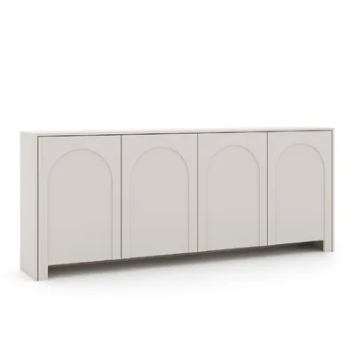 Obrázok produktu pre Komoda Vento Kaschmir, 4 dvierka, šírka 203,5 cm / výška 83 cm / hĺbka 35 cm