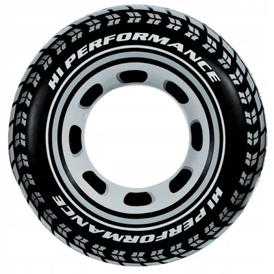 Produktbild von Intex Schwimmring Reifen 91 cm Schwarz