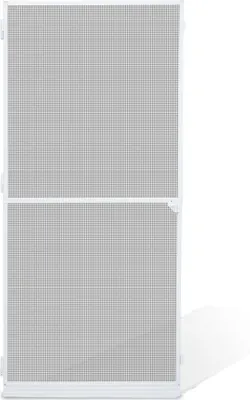 Obrázok produktu pre Bettizia 120x240cm Sieť proti hmyzu Ochrana proti hmyzu Dvere Ochrana proti komárom Sieť proti komárom Kyvné dvere s hliníkovým rámom Biela