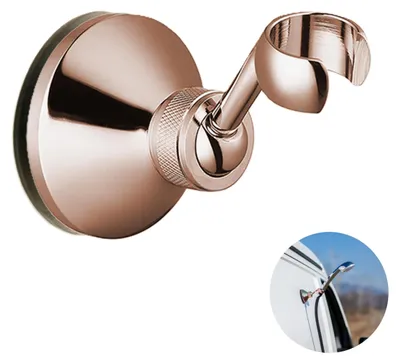 Productafbeelding van Magnetische Doucheslang Houder - 360 Graden Rotatie - Roestvrij Messing
