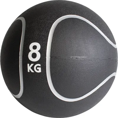 Produktbild von GORILLA SPORTS® Medizinball - 8kg Gewichte, Ø 29 cm, Rutschfest, aus Gummi - Slam Ball, Gewichtsball, Trainingsball, Fitnessball