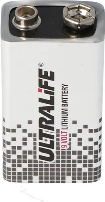 Produktbild von Ultralife Lithium Batterie 9 Volt, E-Block, U9VL, U9VL-J, U9VL-J-P