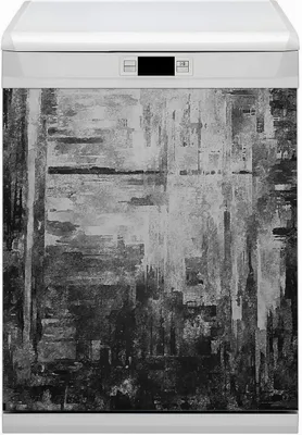 Produktbild von Magnet Folie für Geschirrspüler Küche Magnetmatte 60x80 cm Dekor Geschirrspüle - Tropenblume