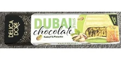 Obrázek produktu pro Bílá čokoláda Dubai Style s pistáciemi a Kadayif 70 g