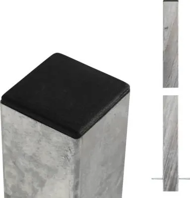 Zdjęcie produktu dla Słupki stalowe PLUS do zabetonowania 8 x 8 x 236 cm