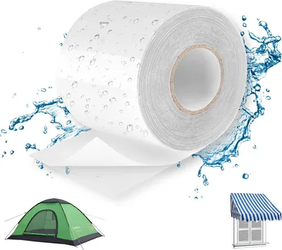 Productafbeelding van Reparatielint – 7 cm x 2 m – Waterdichte reparatiestukken – Reparatiedoek – Tentlint – Dichtingslint – Waterdicht – Zelfklevend – Universeel