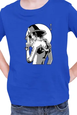 Produktbild von Kinder T-Shirt Manga Japan Anime Comics Animation One Manga Piece Anime 0020, 3-4 Jahr - 104 / Blau
