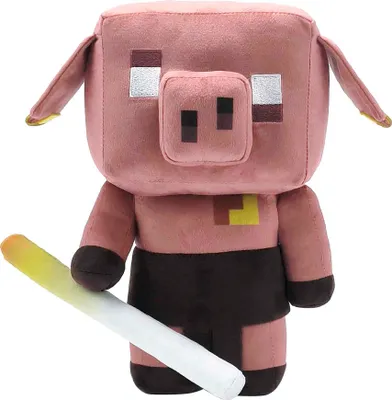 Zdjęcie produktu dla Mattel Minecraft Legends Elektroniczna figurka pluszowa Piglin 29 cm