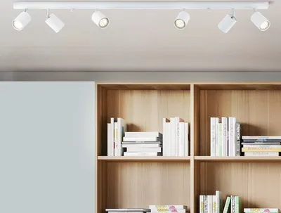 Produktbild von BRILLIANT Deckenleuchte Different |  moderne und schlichte Spotleuchte |  weiß | 6x GU10 max. 35 W  | IP20