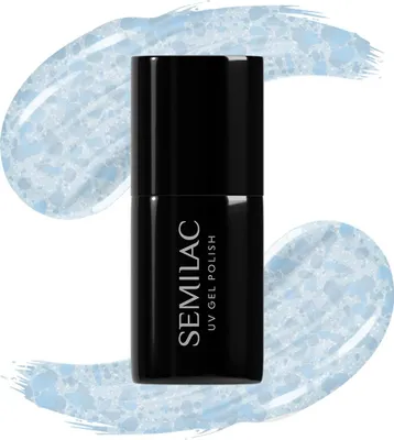 Produktbild von SEMILAC Nagellack 493 Icy Bubble Gum in Pastell