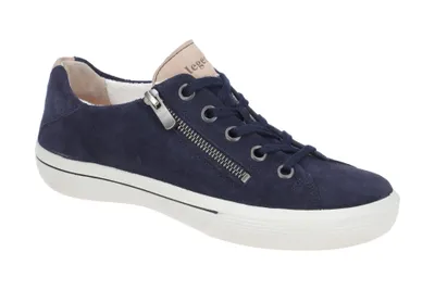 Immagine prodotto di Scarpe da donna Legero FRESH - scarpe da ginnastica comode e stringate blu per il tempo libero NUOVO