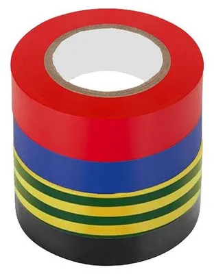 Zdjęcie produktu dla Taśma Izolacyjna 18Mm X 8M 4 Sztuki Etykiet