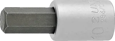 Image de Embout de tournevis Unior 3/8" pour vis à six pans intérieurs de 10 mm, modèle 236/2HX.