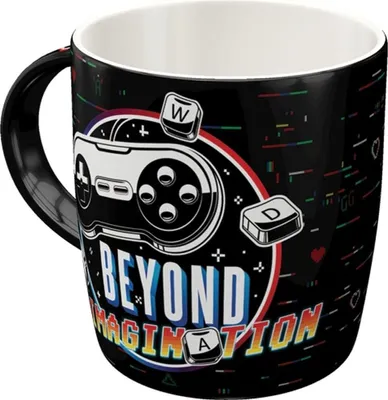Produktbild von Nostalgic-Art - Kaffeetasse - Achtung - Gaming Beyond Imagination