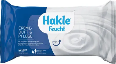Produktbild von Hakle Feucht Cremeduft & Pflege (1 x 42 Blatt)