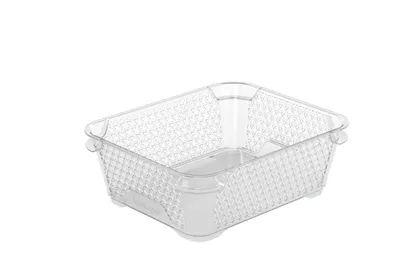 Produktbild von keeeper Stapelkörbchen "mirko" DIN A6 transparent