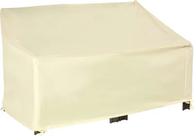 Produktbild von Outsunny Schutzhülle für 2-Sitzer-Bank, 140 x 84 x 56/94 cm, Outdoor-Möbelbezug, 600D Oxford-Gewebe mit wasserfester Beschichtung, für Garten, Terrasse, Terrasse, Creme