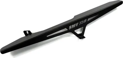 Image de Protège chaîne compatible Aprilia SMV 750 Dorsoduro BJ 2008-16 logo noir