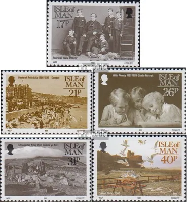 Produktbild von Briefmarken GB - Isle of Man 1991 Mi 452-456 (kompl.Ausg.) postfrisch Photografien