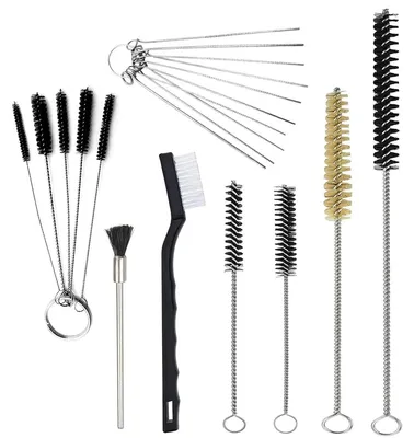 Reinigungsbürstenset, 8-teilig, für Strohhalme, Airbrush & mehr