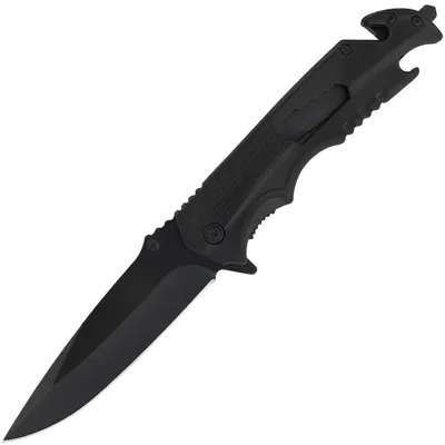 Image de Couteau Pliant Outdoor BV-40997 - Noir, Pratique et Robuste KP40997