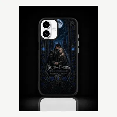 Image de Coque pour iPhone 16, étui de protection pour téléphone portable, avec motif "mariée" et "destin" – LUNØIR ©