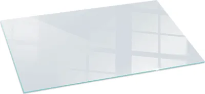 Zdjęcie produktu dla Płyta chroniąca przed iskrami - Szklana płyta podstawy do pieca opalanego drewnem - Podkład kominkowy wykonany ze szkła - 100x50 cm - Ognioodporna płyta podstawy pieca - Żaroodporna płyta ochronna do kominka - Przezroczysta szklana płyta ochronna podstawy - Kolor biały