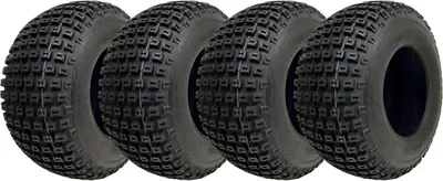 Produktbild von 18x9,50-8 Knobby-Reifen für ATV- und Quad-Anhänger, 4-lagig, Wanda P322, schlauchlos (4er-Set)