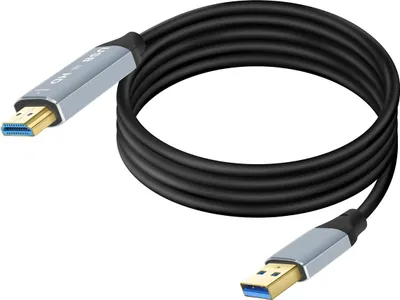Immagine prodotto di LinQ, cavo video da HDMI a USB-A Full HD 1080p 1,8 m, nero