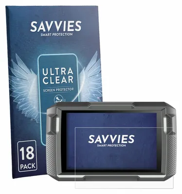 Produktbild von 18x Für Topdon UltraDiag Schutzfolie Savvies Displayschutz Display Schutz Folie Klar Transparent