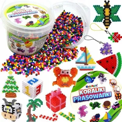 Obrázek produktu pro NORIMPEX zažehlovací korálky 5000 ks kreativní sada