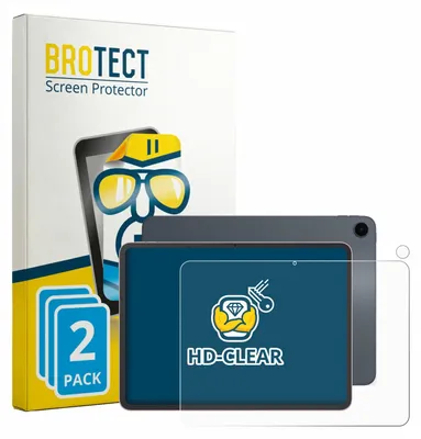 Produktbild von 2x Für Oppo Pad 5 (Display+Kamera) Schutzfolie BROTECT Displayschutz Display Schutz Folie Klar Transparent