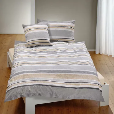 Produktbild von Traumschlaf Seersucker Bettwäsche Amelie 200x200 cm + 2x 80x80 cm