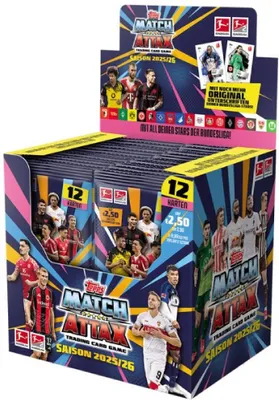 Produktbild von Bundesliga Match Attax Trading Cards 2025/26 Booster Display (36)