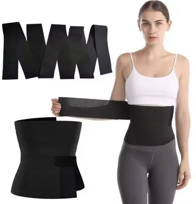Produktbild von CHPN – Postpartum-Band – Taillenband – Band zur Unterstützung des Bauches nach der Schwangerschaft – Taillenband – Taillenwickel – Bauchband – Schwangerschaftsband – Wickel ist 5 Meter lang – Bauchstütze