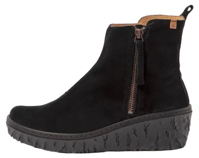 Image de El Naturalista Bottines pour Femme N5167 SILK SUEDE BLACK / MYTH YGGDRASIL Couleur Noir
