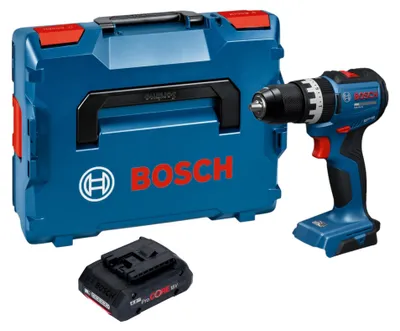 Produktbild von Bosch GSB 18V-52 Professional Akku Schlagbohrschrauber 18 V 70 Nm Brushless + 1x ProCORE Akku 4,0 Ah + L-Boxx - ohne Ladegerät