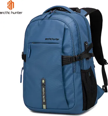 Produktbild von Arctic Hunter Business Rucksack 15,6 Zoll Laptop – USB-Anschluss, Gepolstert, Wasserabweisend