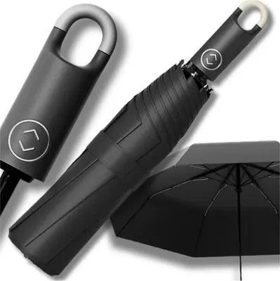 Image de Parapluie automatique LIBERTY, anti-UV, acier et fibre de verre, 110 cm