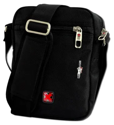 Produktbild von Travel N Meet Damen Herren Umhängetasche Tasche schwarz Polyester 17x5x22 Polyester Umhängetasche