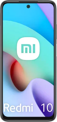 Image de Xiaomi Redmi 10 16,5 cm (6.5") Double SIM Android 11 4G USB Type-C 4 Go 64 Go 5000 mAh Charbon, Gris