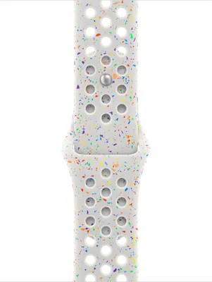 Produktbild von Apple MC1V4ZM/A, Band, Smartwatch, Platin, Apple, Apple Watch Models 38mm, 40mm, 41mm, Fluor-Elastomer