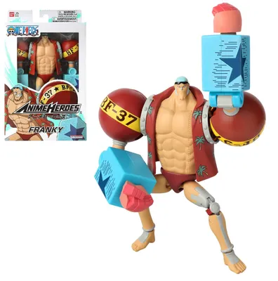 Immagine prodotto di Anime Heroes figure - Bandai - One Piece - Franky - 17 cm