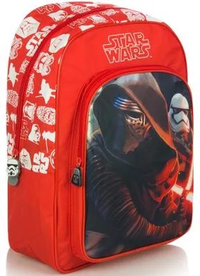 Immagine prodotto di Zaino Bambini Star Wars Rosso, 39 x 28 x 16 cm