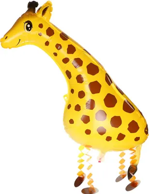 Obrázok produktu pre Fóliový balón Airwalker Žirafa, približne 39 x 91 cm