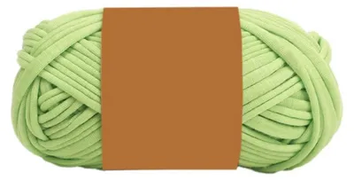 Produktbild von Häkelgarn Polyester Hellgrün 100g