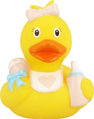 Produktbild von Lilalu Baby Mädchen Quietscheente ein hübsches individuelles Geschenk